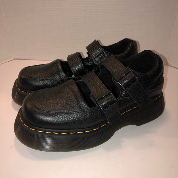 New Dr. Martens x Free People Buzz Black Mary Jane Shoes sz 9 Women’s - Picture 4 of 9